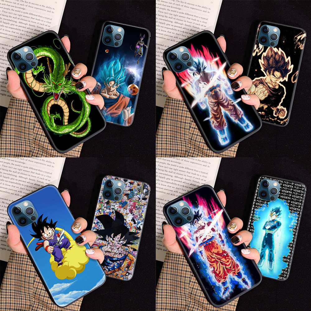 เคสโทรศัพท์มือถือ TPU แบบนิ่ม ลาย L63 Dragon Ball Goku Z สําหรับ iPhone 11 Pro Max 7 8 Plus SE