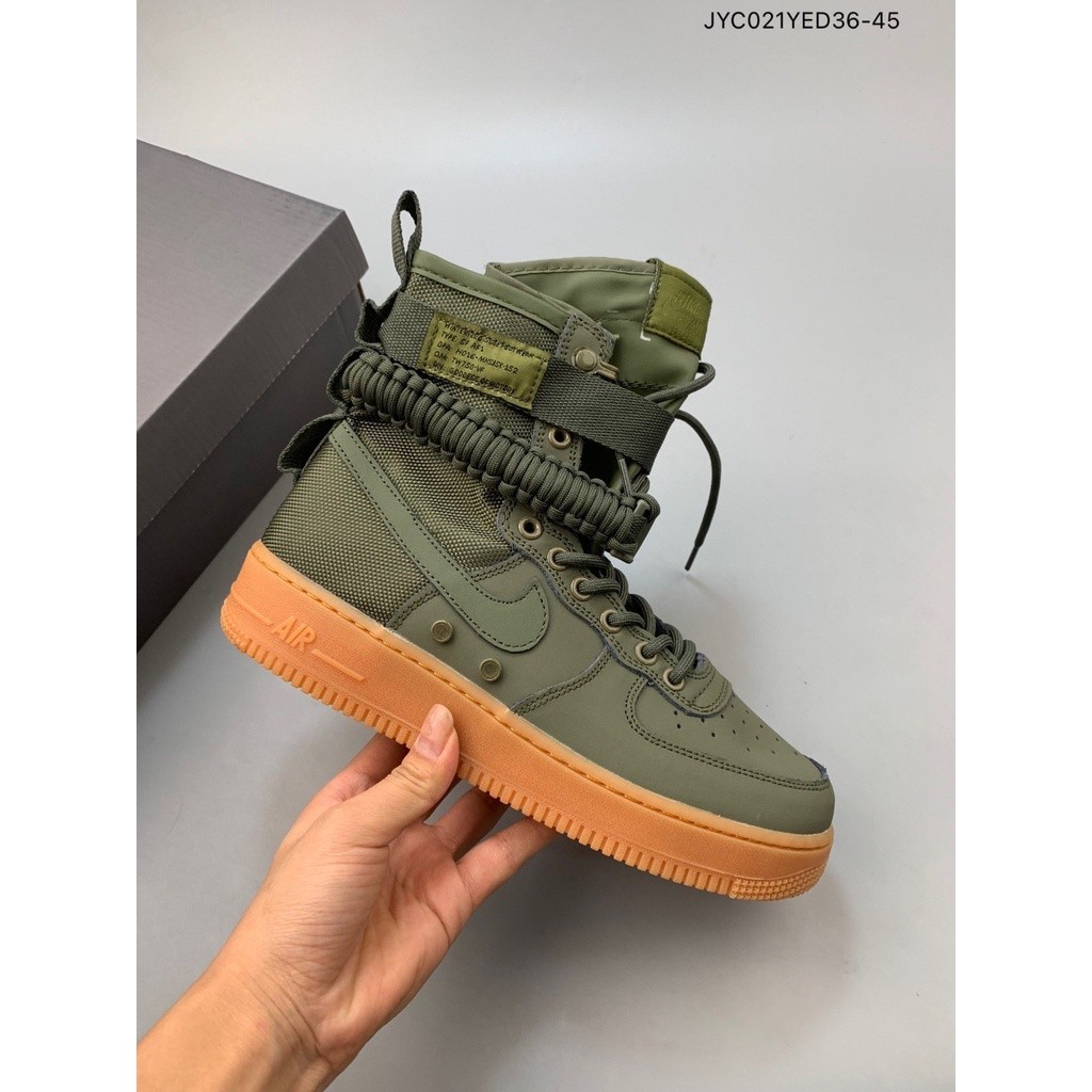 NIKE Air Force 1 SF-AF1 military style high quality functional special casual sports tools