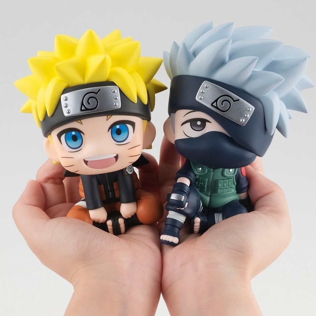 ♞,♘Naruto Q Version Character Ornaments Uzumaki Naruto Hatake Kakashi Doll