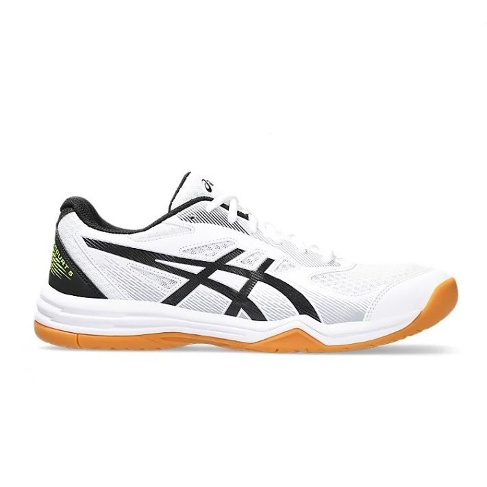 Asics: upcourt 5 (ผู้ชาย) รองเท้าแบดมินตันและวอลเลย์บอล (ในร่ม) โดย Asics Thailand (1071a086.103)