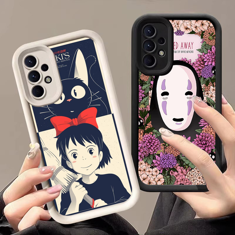 Spirited Away Studio Ghibli อะนิเมะเคสโทรศัพท์สําหรับ Samsung Galaxy A55 A54 5G A52 A53 A72 4G A35 A