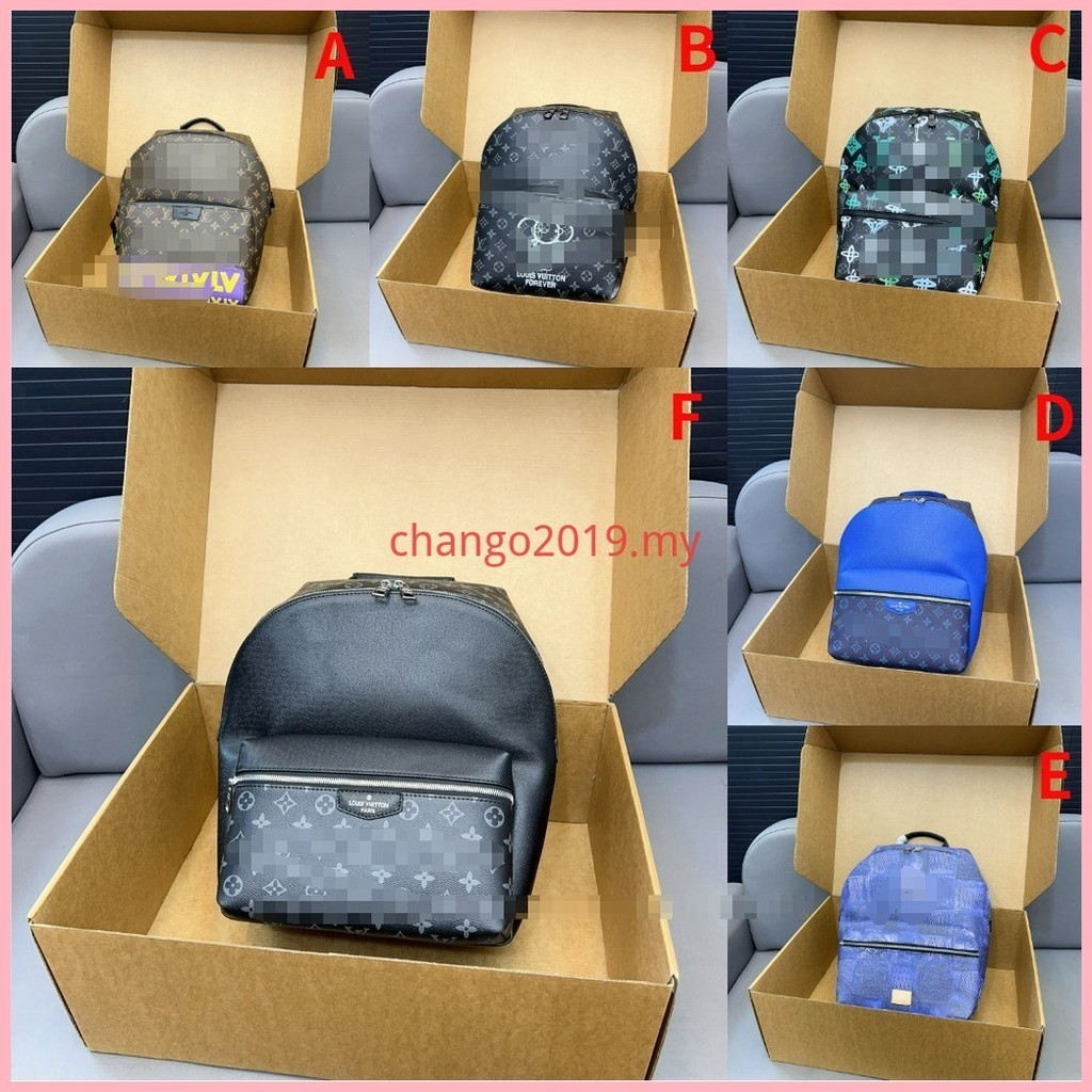 (จัดส่งรวดเร็ว) พร้อมกล่องของขวัญ Prem1um Discovery Backpack Bag กระเป๋าเป้ผู้ชาย กระเป๋าคุณภาพสูง