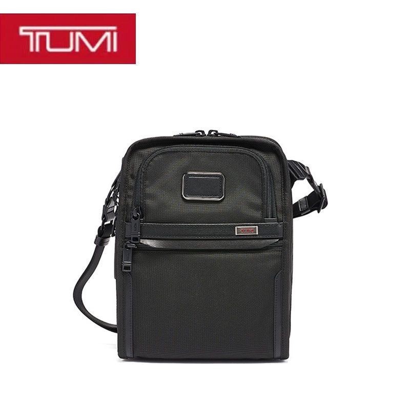 Tumi TUMI กระเป๋าสะพายข้าง สําหรับผู้ชาย Alpha 3 Series02203116D Ballistic กระเป๋าสะพายไหล่ลําลอง ผ