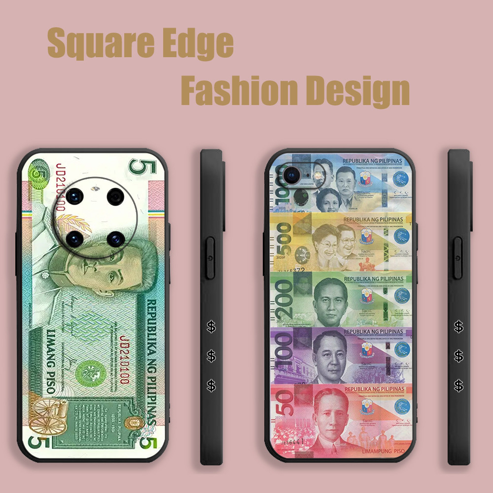 ปลอกสําหรับ OPPO A53 Reno6z 6 Lite A78 A98 5G Reno 8t 4G เงิน Pess ชุดห้า peso IAS02 เคสโทรศัพท์ขอบส