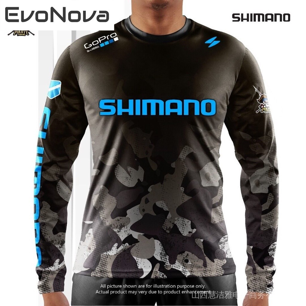 EvoNova เสื้อกีฬาตกปลา Shimano | Shimano เสื้อตกปลา