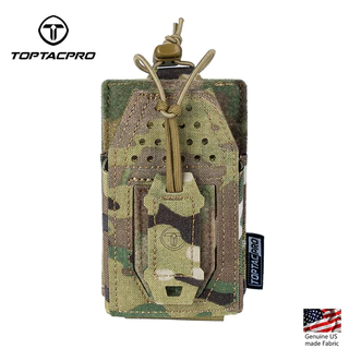 Toptacpro กระเป๋าวิทยุสื่อสารยุทธวิธี ขนาดเล็ก 8524