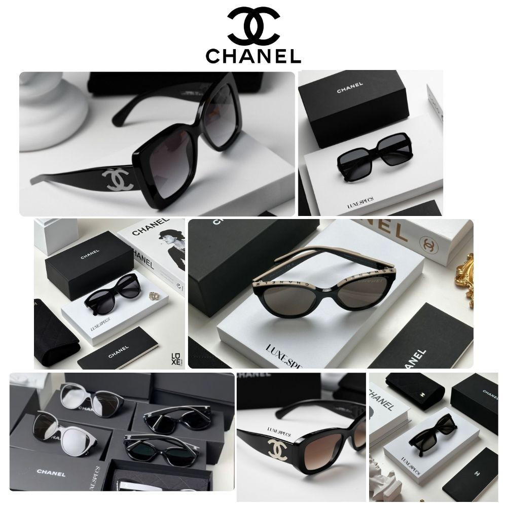 ♞,♘,♙แว่นกันแดด Chanel ของแท้ 100% มีประกัน อุปกรณ์ครบ