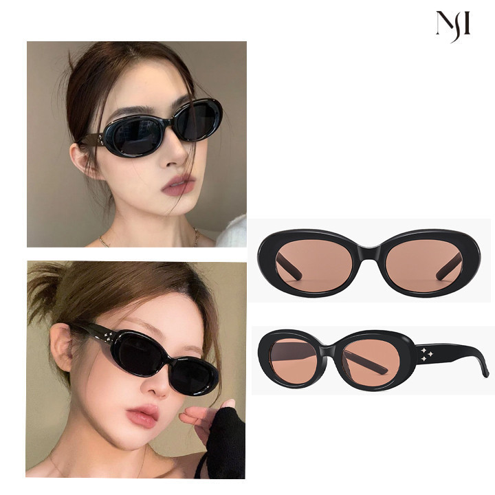 【SMY】GENTLE MONSTER แว่นตากันแดดแฟชั่น สไตล์เกาหลี ป้องกันรังสียูวี Outdoors TikTok Ins style Fashion 814