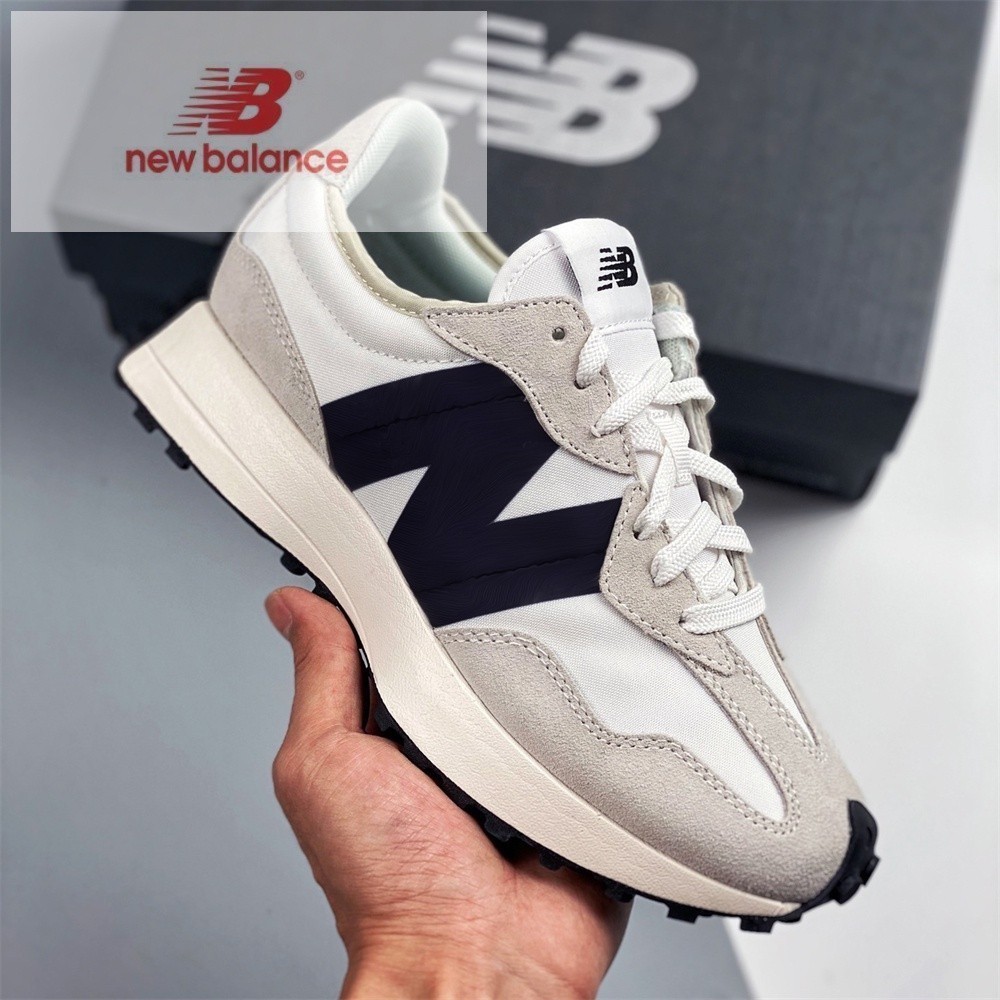 New Balance 327 Retro Casual Sports Shoes For Man Women Unisex Sneakers White/Black Inspired
