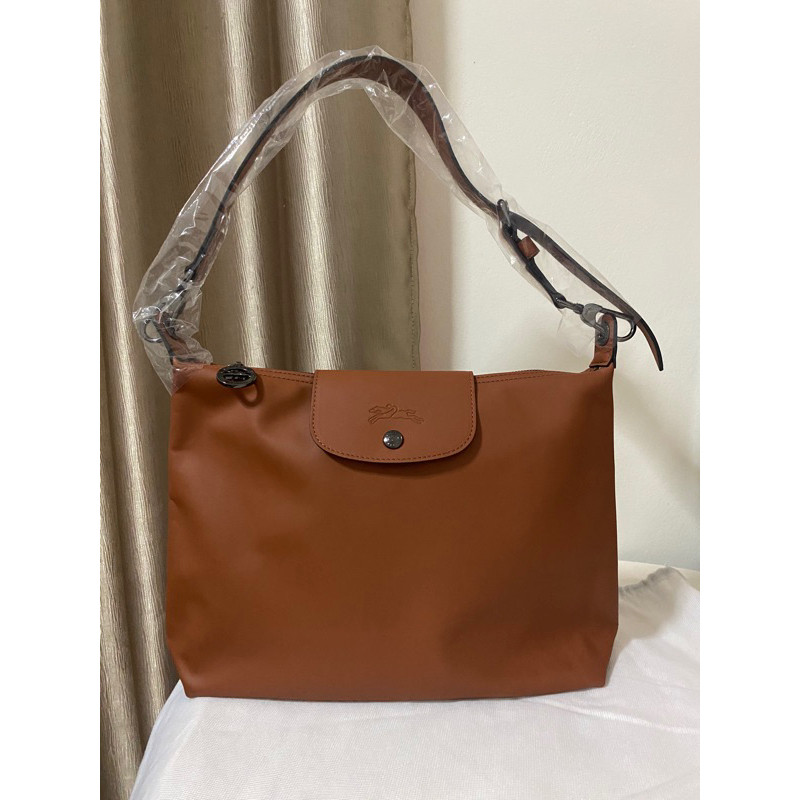 พรีออเดอร์ LONGCHAMP LE PLIAGE XTRA SHOULDER BAG M สีน้ำตาล COGNAC