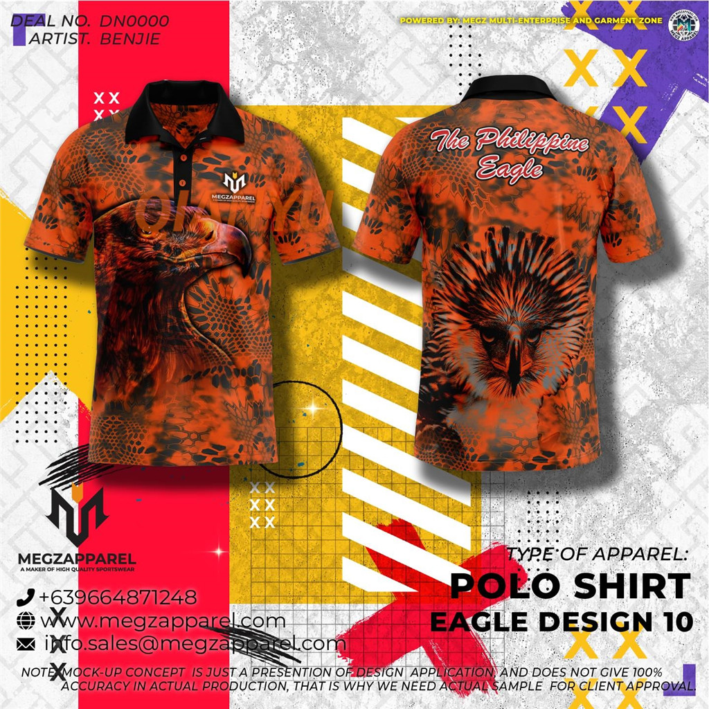 [ฟรี CUSTOME]2025 The Froother Order of Eagles - เสื้อโปโล Full Sublimation Eagles เสื้อโปโล Freothe