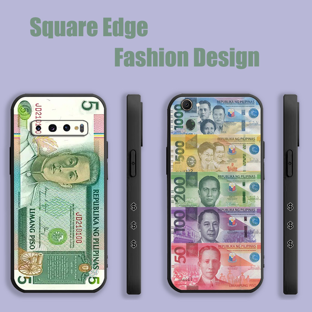 เคสสําหรับ infinix note 30 12 Pro 2023 GT 10 Hot 40 Pro 40i zero 30 สมาร์ท 8 เงิน Pesos ชุดห้า peso 