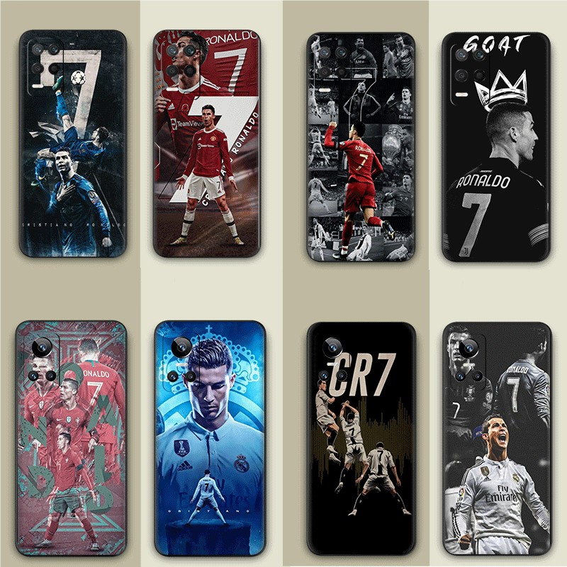 เคสมือถือ TPU ลาย Cristiano Ronaldo CR7 สําหรับ Realme X3 9 4G 9i 5G 10 4G 10 Pro Plus 5G