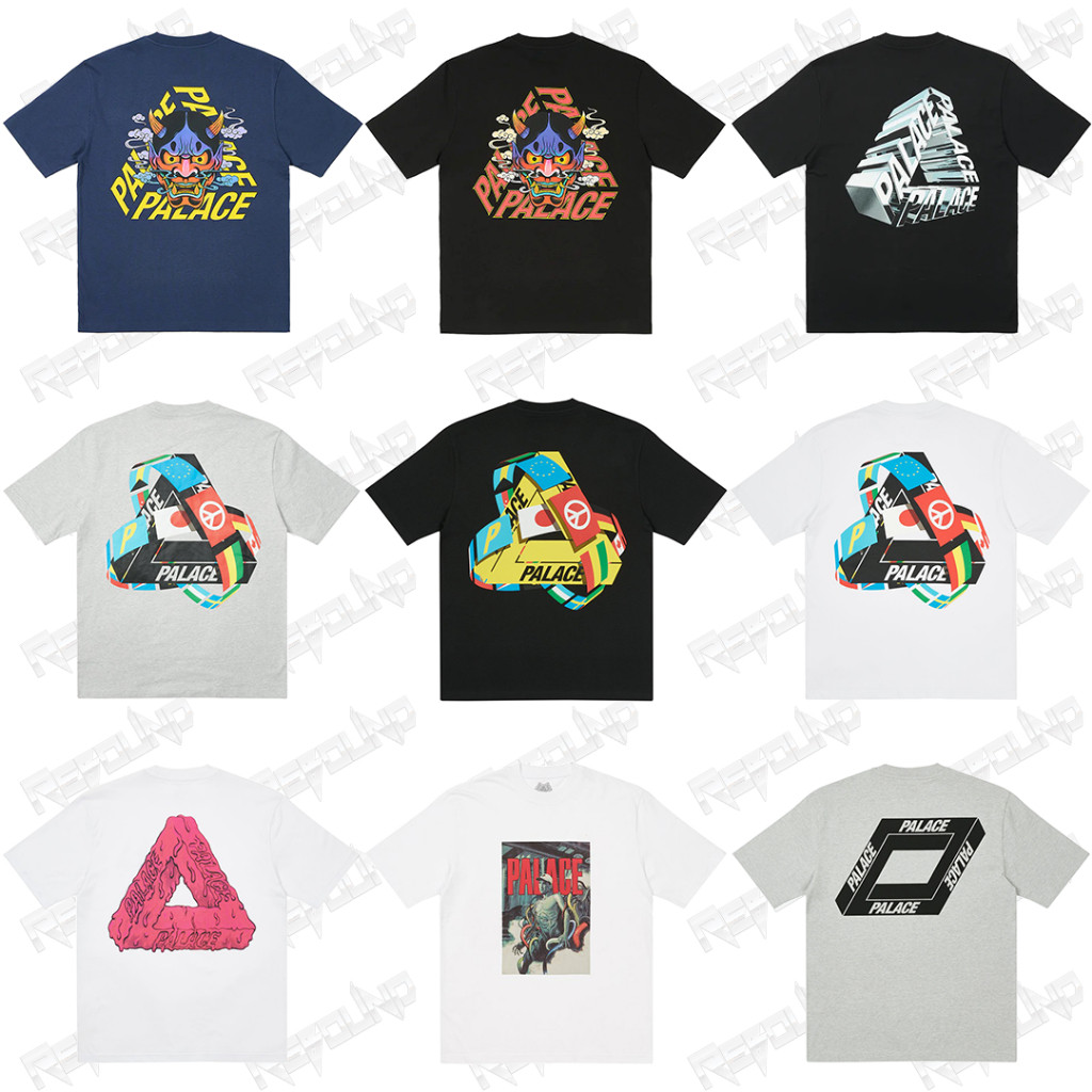 ♞,♘เสื้อยืด Palace Skateboards T-Shirt gp