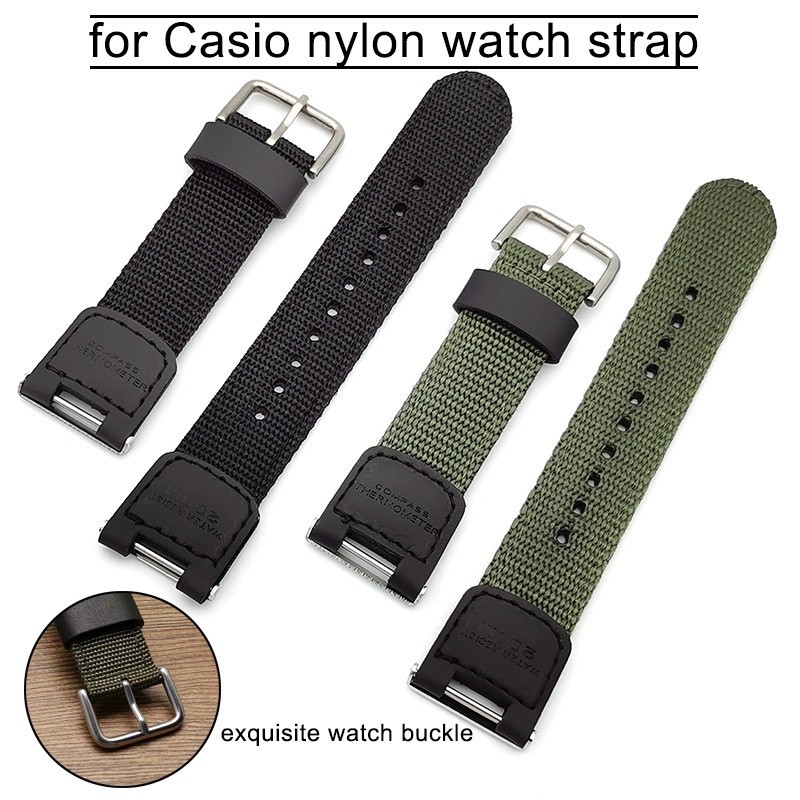 สายนาฬิกาข้อมือ ผ้าแคนวาส แบบนิ่ม สําหรับ Casio G-shock Sgw100