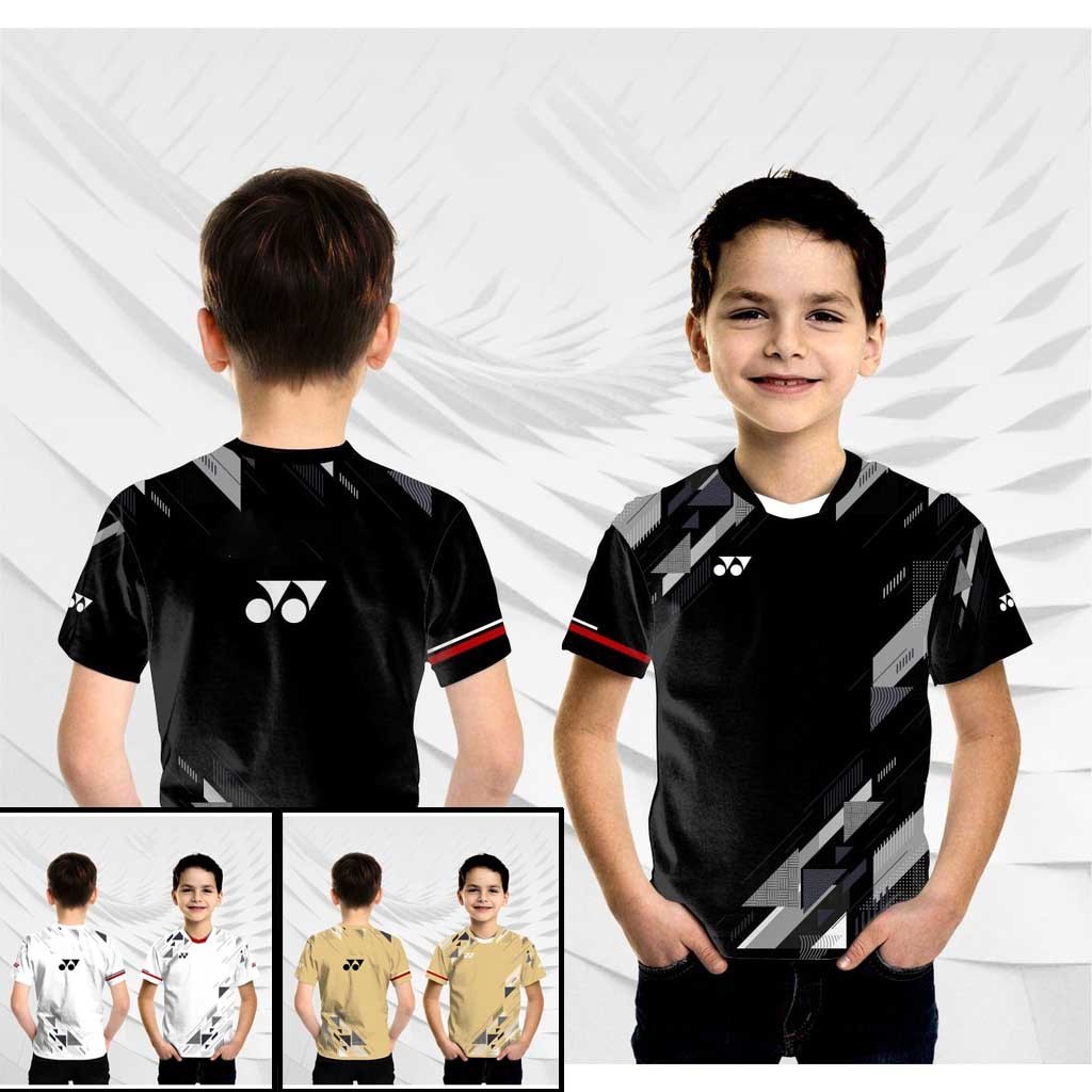 ล่าสุดในปี 2024 เสื้อแบดมินตัน เด็ก เสื้อแบดมินตัน yonex เสื้อยืดแบดมินตัน