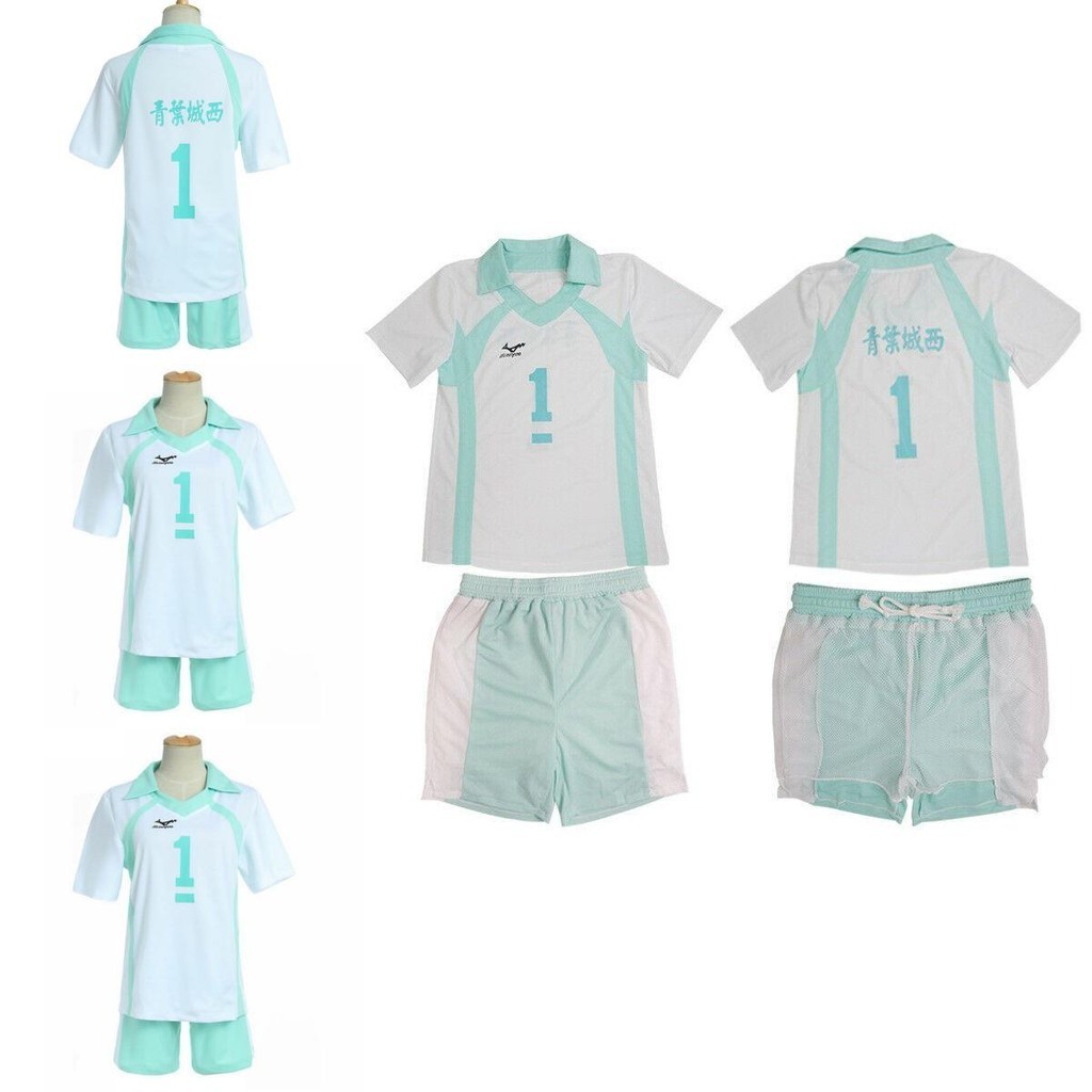 เสื้อกีฬาคอสเพลย์ Johsai Haikyuu Aoba Oikawa Tooru NO.1
