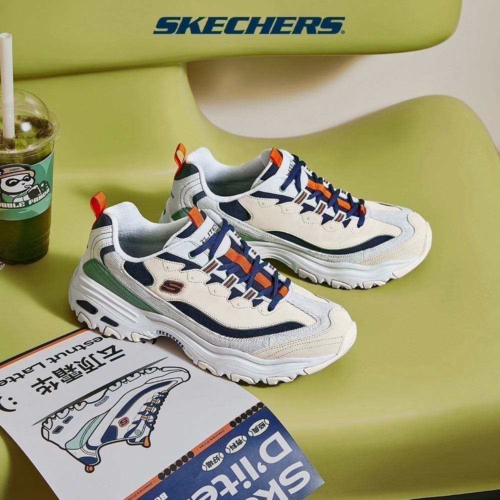 Skechers สเก็ตเชอร์ส รองเท้า ผู้ชาย Sport D'Lites 1.0 Shoes - 894265-GYNV
