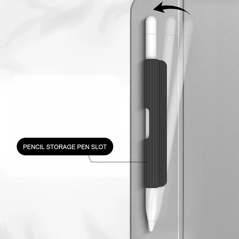 ที่ยึดซิลิโคนสากลสําหรับ iPad Apple Pencil Pro USB-C 2 1 รุ่น 2nd 1st Body Case Touch Stylus ปากกาป้องกันฝาครอบปากกาสติกเกอร์