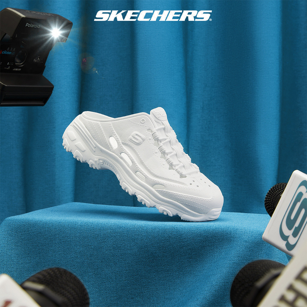 Skechers สเก็ตเชอร์ส รองเท้าแตะ ผู้หญิง Foamies D'Lites Sandals - 111248-WHT