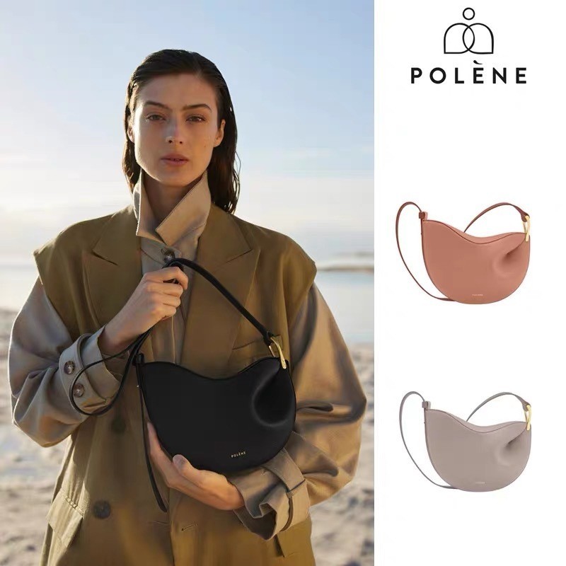 พร้อมส่ง Polene Tonca Duo Camel bag