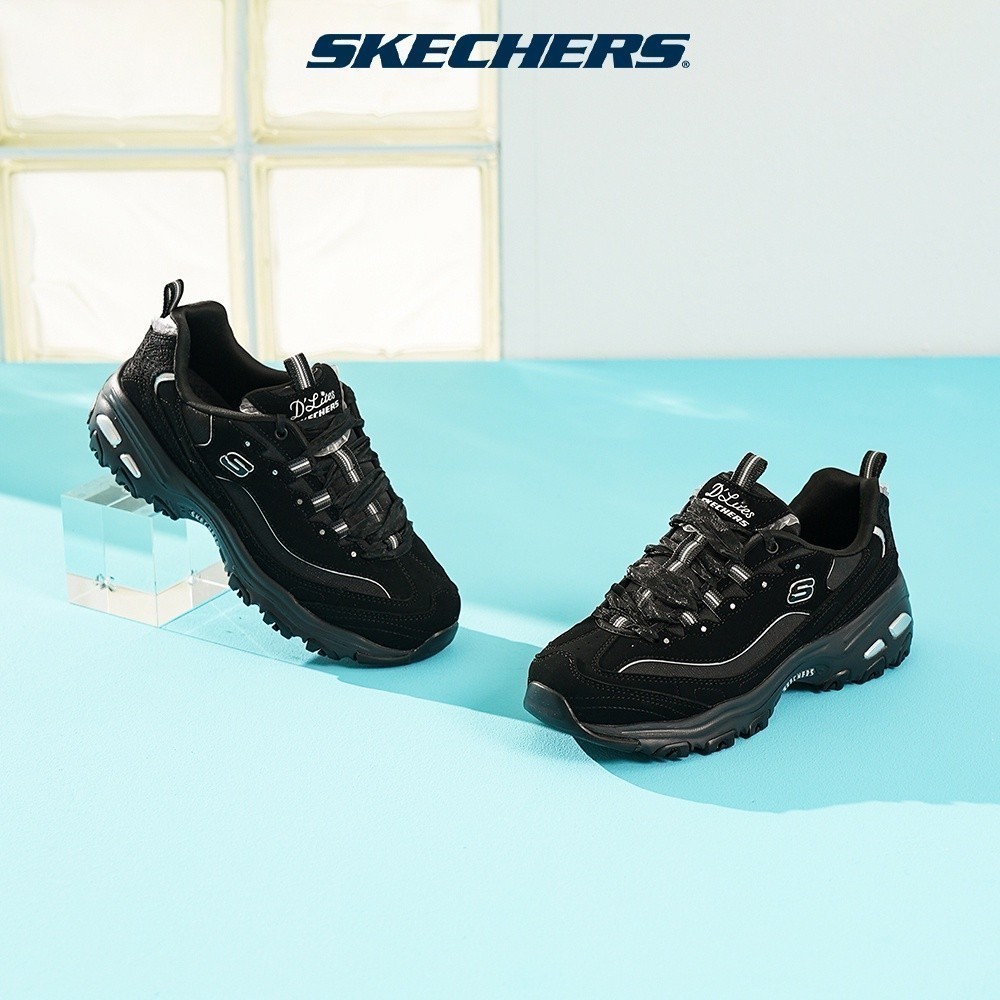 Skechers สเก็ตเชอร์ส รองเท้า ผู้หญิง Sport D'Lites 1.0 Shoes - 896738-BBK