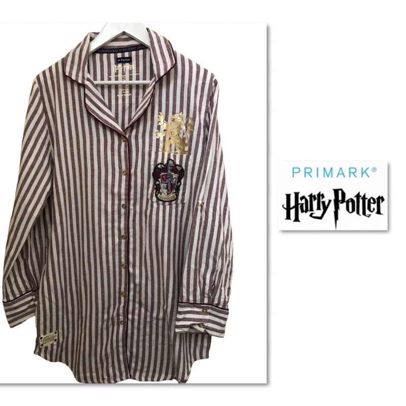 Primark X HARRY POTTER Gryffindor Piyama ชุดนอน ของแท้ 100%!