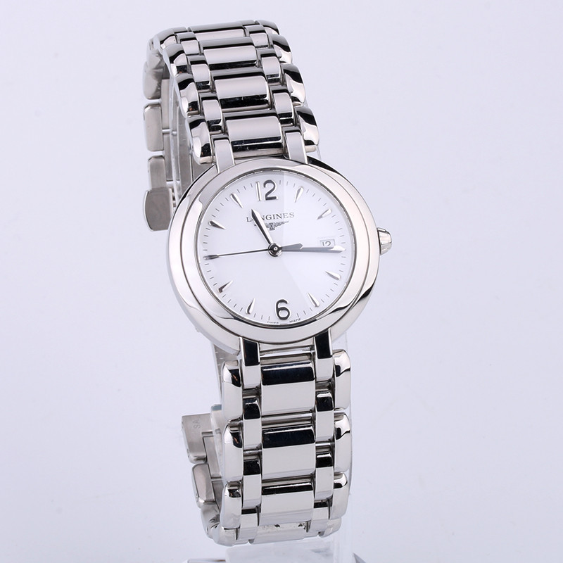 ของแท้ Great Benefit Longiness Heart Moon Series นาฬิกาผู้หญิงควอตซ์สแตนเลส L8.112.4.16.6