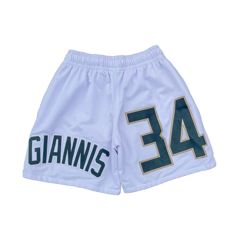 กางเกงขาสั้นตาข่าย GIANNIS AND LILLARD