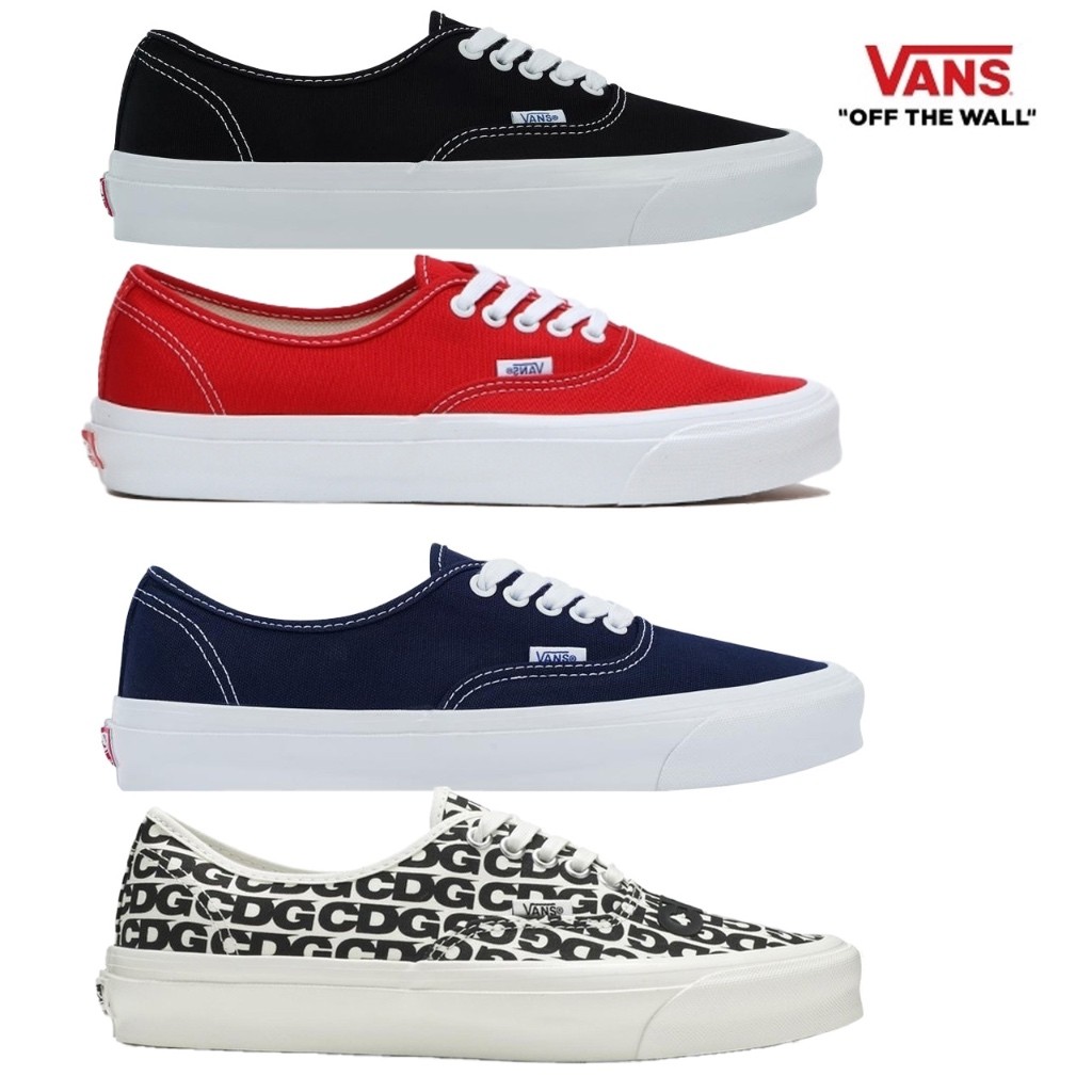 ♞,♘Vans Vault OG Authentic LX Red : VN0A4BV905D/VN0A4BV91X7/VN0A4BV90RD/VN0A4BV9SHM - preorderoppa
