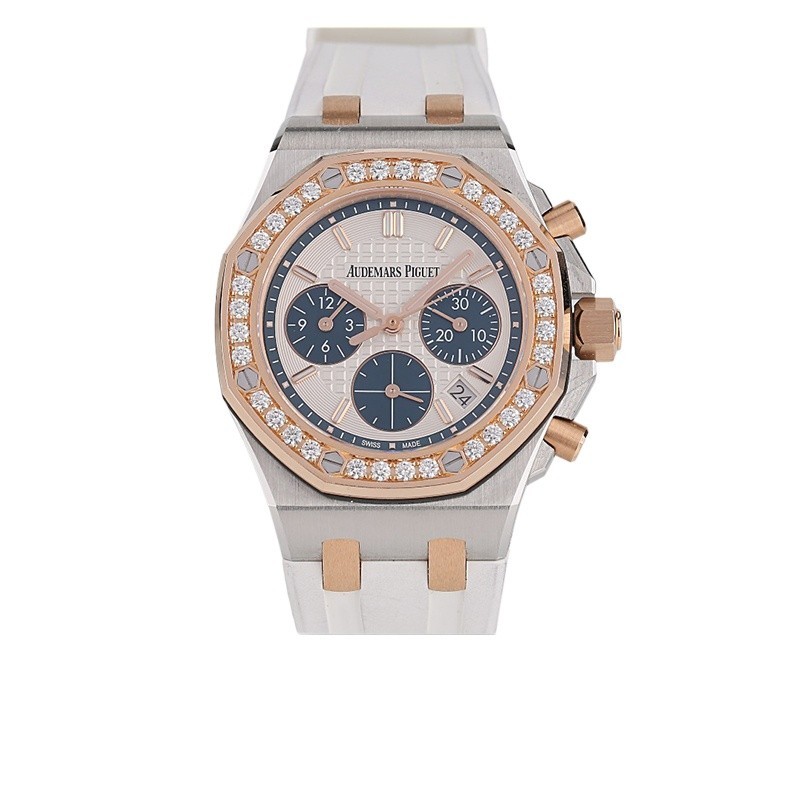 กล่องใบรับรองกล่อง Audemars Piguet Royal Oak Offshore Series 18K Rose Gold Automatic Female Watch 2