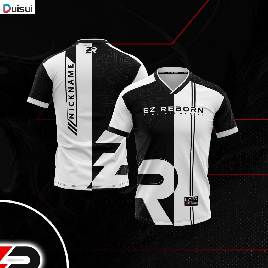 duisui3 ปรับแต่งได้ Esports Jersey EZR Esports V4, Esports Jersey Ph Custom Ml Jersey Codm Game Espo