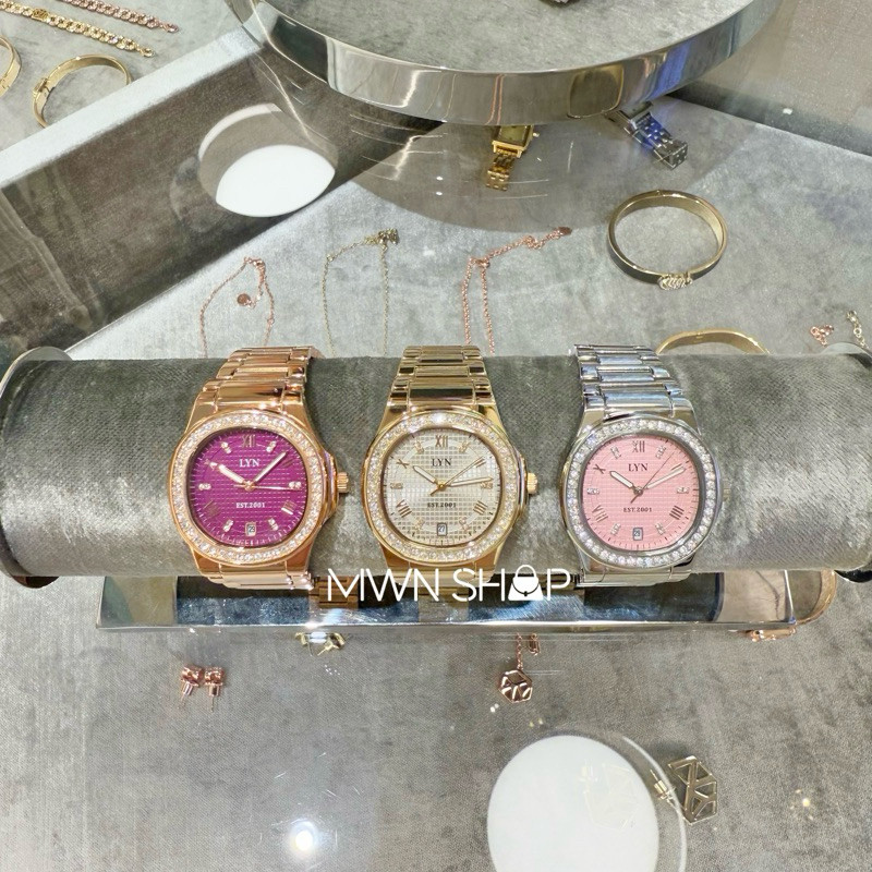 Lyn มีโค้ดลด30% นาฬิกา anchilee  ของแท้จากชอป new collection