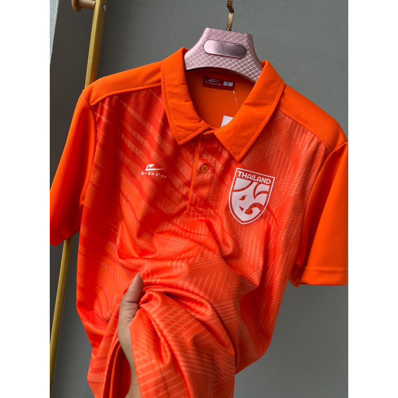 เสื้อโปโลพิมลายEepro1324 พร้อมโลโก้ใหม่ขอบ