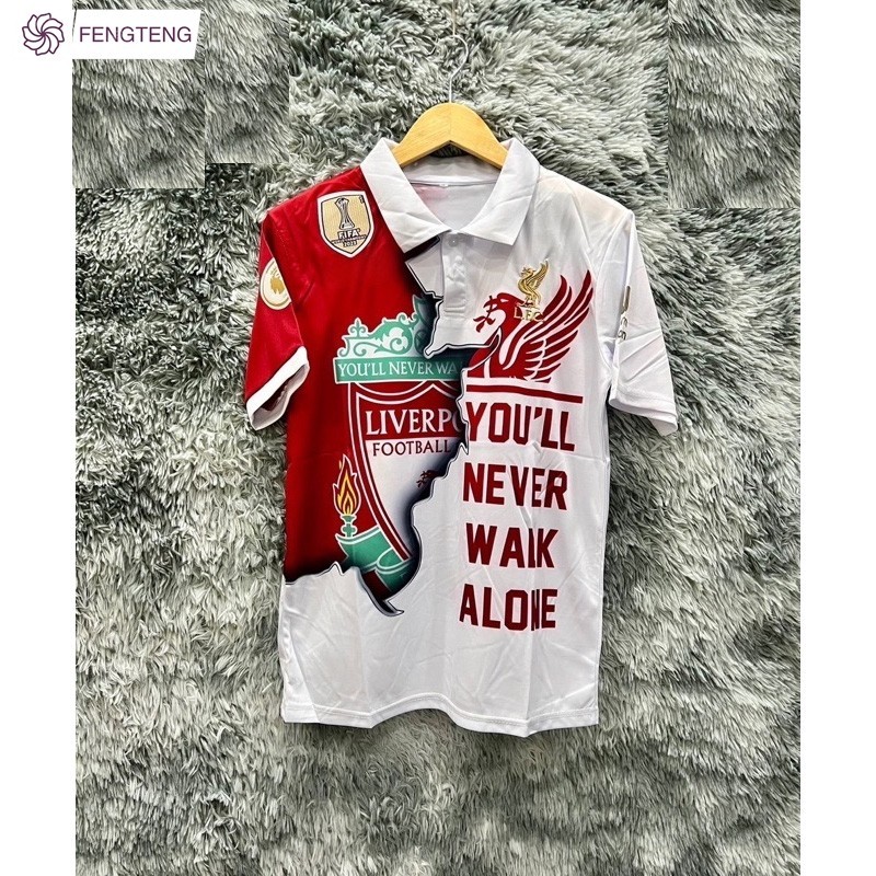 เสื้อกีฬาผู้ใหญ่ คอปก ใส่สบาย ชายหญิงใส่ได้