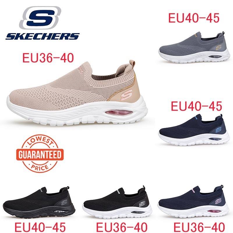 เบาะลม! Skechers_ รองเท้ากีฬา กันลื่น ขนาดใหญ่ สําหรับผู้ชาย และผู้หญิง ผู้สูงอายุ