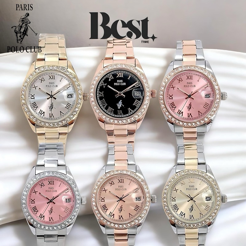 นาฬิกาข้อมือ Polo Club Watch  รุ่น PPC-230203 ประกันศูนย์ไทย 1 ปี พร้อมกล่องแบรนด์