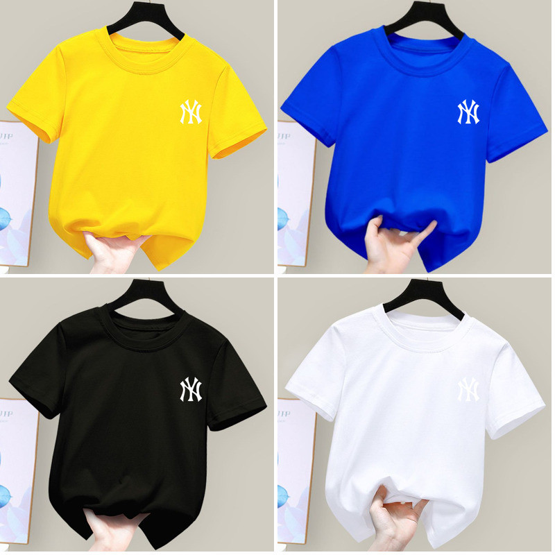 เสื้อยืดคอกลม แขนสั้น ผ้าฝ้าย ลายการ์ตูน สําหรับวัยรุ่น อายุ 12-13 ปี