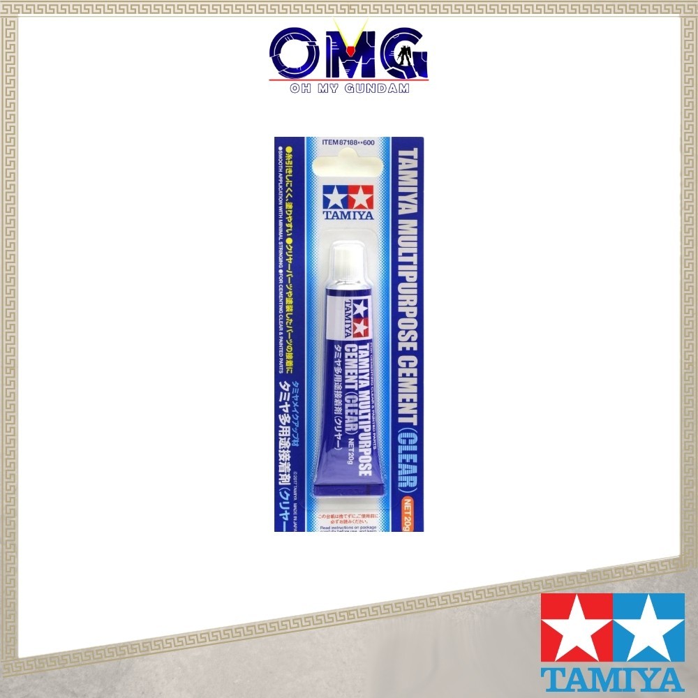 Tamiya Multipurpose Cement (Clear) 87188 Multi Purpose Cement Tamiya Glue Clear Cement Gundam Parts 