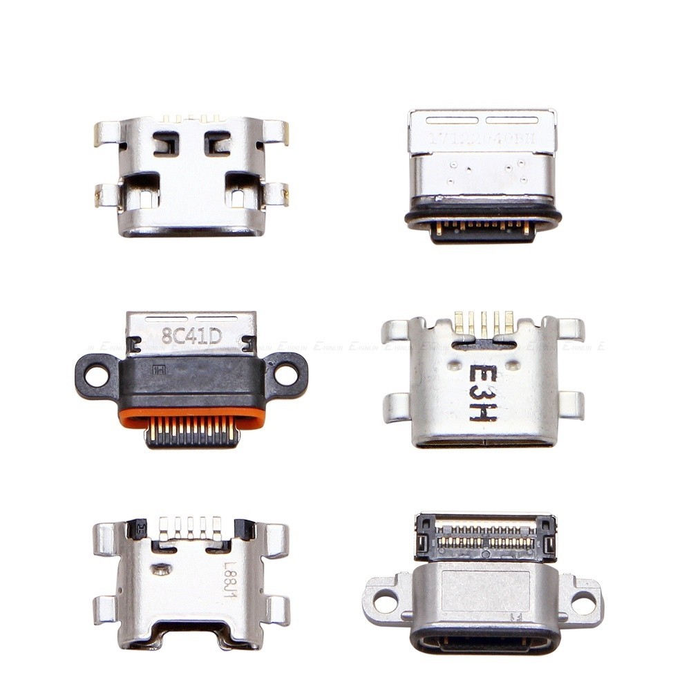แจ็ค Micro USB Type-C ปลั๊กชาร์จปลั๊กพอร์ต Dock ชาร์จซ็อกเก็ตสําหรับ HuaWei Mate 20 X 10 9 Lite Pro 