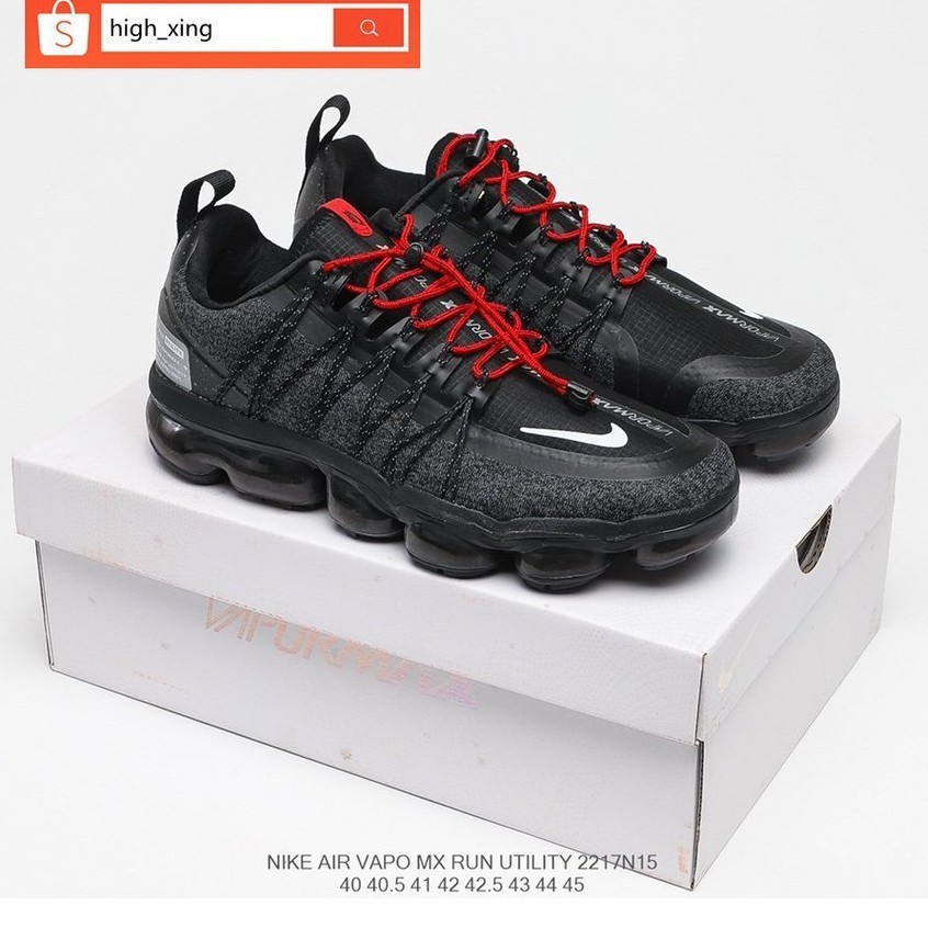 Original Nike Air Vapo Mx Run Utility Black Casual Sneakers Shoes For Men