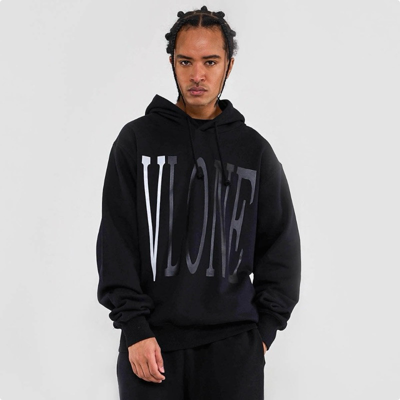 ♞,♘,♙Vlone Staple Logo Hoodie (ของแท้ ) gh