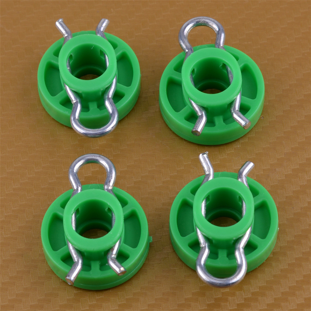 4pcs หน้าต่าง Regulator ท่องเที่ยว Roller คลิป Slider Fit สําหรับ Saab 9-3 9-5 900 Volvo 850 V70 S70