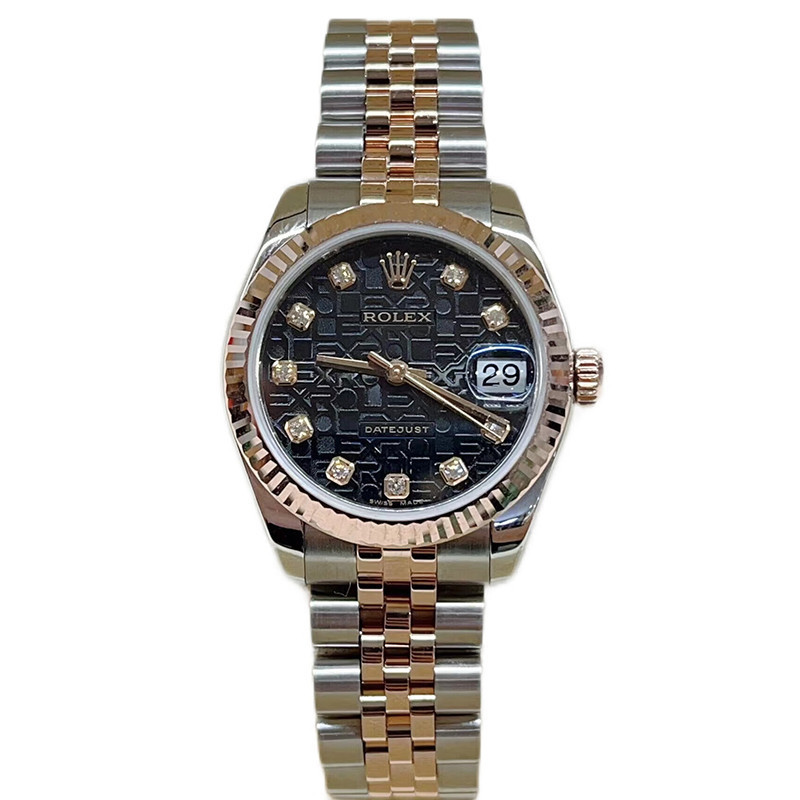 เสื้อผ้าผู้หญิง Rolex Rolex Log Type Series178271Automatic Mechanical Room Gold นาฬิกาผู้หญิง Diamo