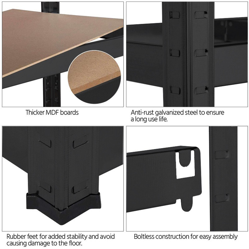 hot🔥การประกันคุณภาพ🔥 import AH  5 Tier RACK Boltless Rack Home Storage Warehouse Store Room Offic