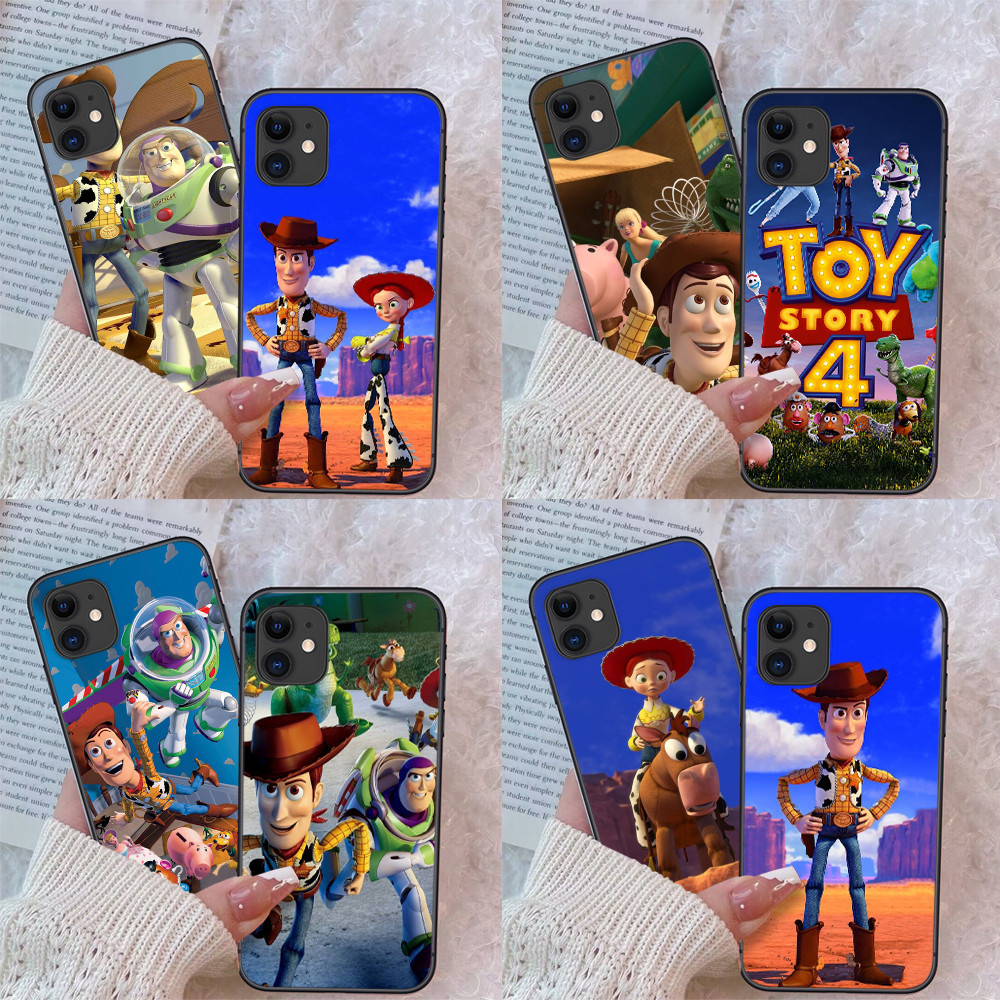 เคสโทรศัพท์มือถือแบบนิ่ม TPU ลายการ์ตูน Toy Story 4 L284 สําหรับ iPhone X XS XR 12 Mini Pro Max SE