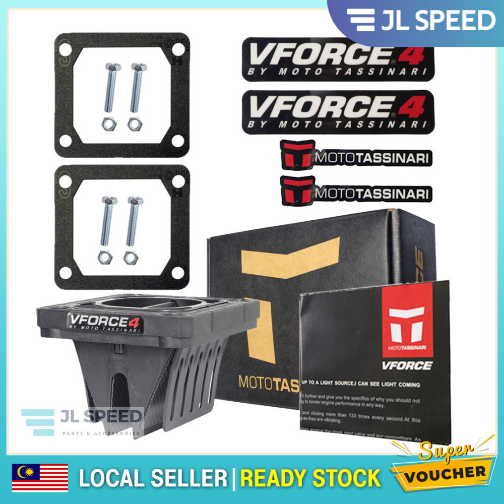 VFORCE4 รีเซ็ตวาล์ว V FORCE 4 REEDVALVE RACING สําหรับ YAMAHA Y125 125Z Y125Z 125ZR Y125ZR / RXZ 135