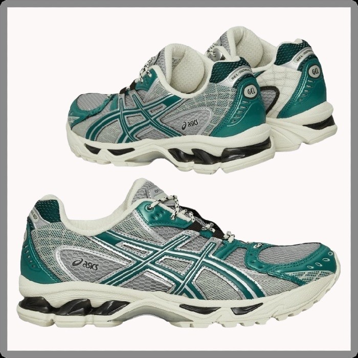 ♞Asics  Gel-Nimbus 10.1 Silver Green MetallicUB5-S Gel-Nimbus Gel-Nimbus 9 White Lake Drive 1201A42