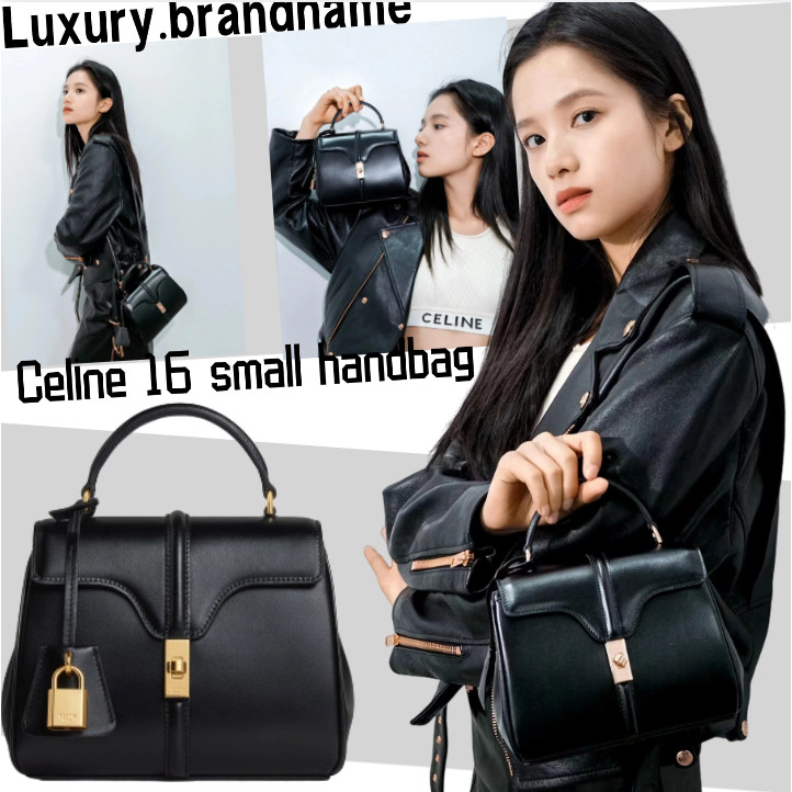 เซลีน Celine 16 กระเป๋าถือหนังวัวขนาดเล็ก/กระเป๋าผู้หญิง