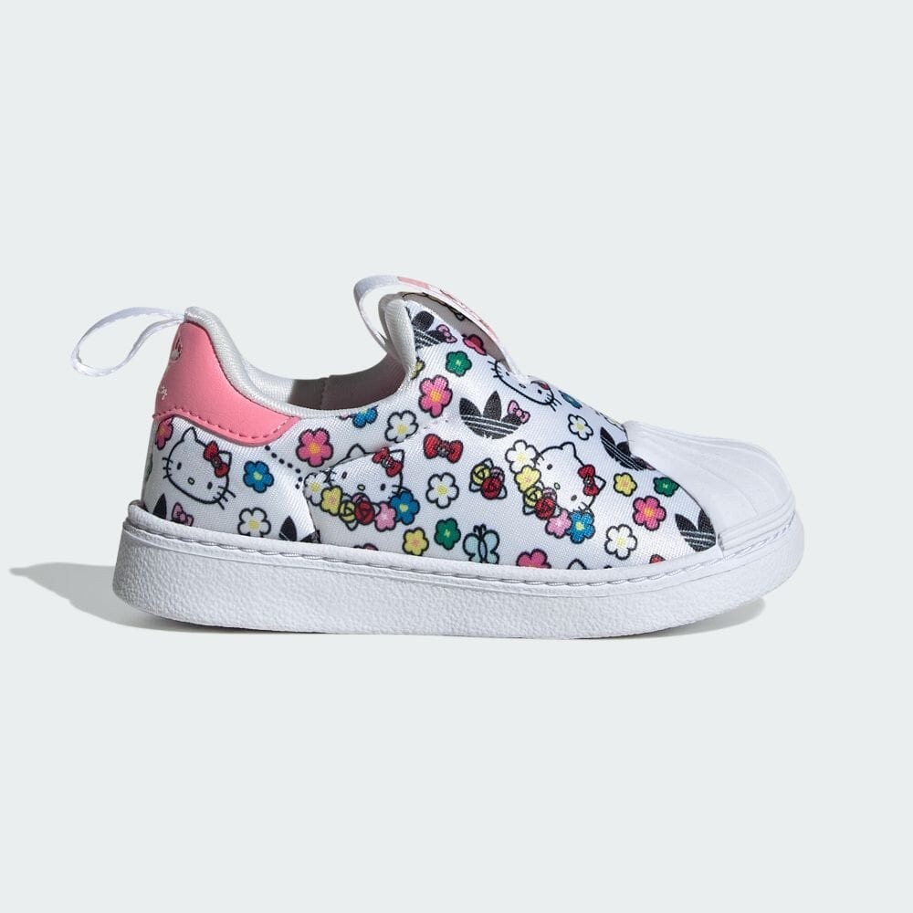 Adidas Adidas Originals X Hello Kitty Sst 360 Kids รองเท้าผ้าใบ สีขาว สําหรับเด็ก Ig5668
